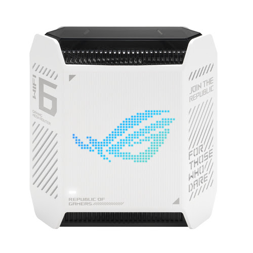 Grosbill Routeur Asus GT6 x1 White (WiFi 6 Mesh)