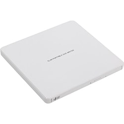 Grosbill Graveur Hitachi-LG Data Storage USB2 Externe Slim GP60NW60 DVDRW Blanc