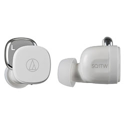 Grosbill Accessoire téléphonie Audio-Technica ATH-SQ1TWWH Sans Fil - Blanc