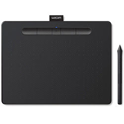 Grosbill Tablette graphique Wacom Intuos M Bluetooth Noir - CTL-6100WLK-S
