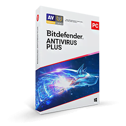 Grosbill Logiciel sécurité Bitdefender Antivirus Plus - 2 Ans / 3 PC