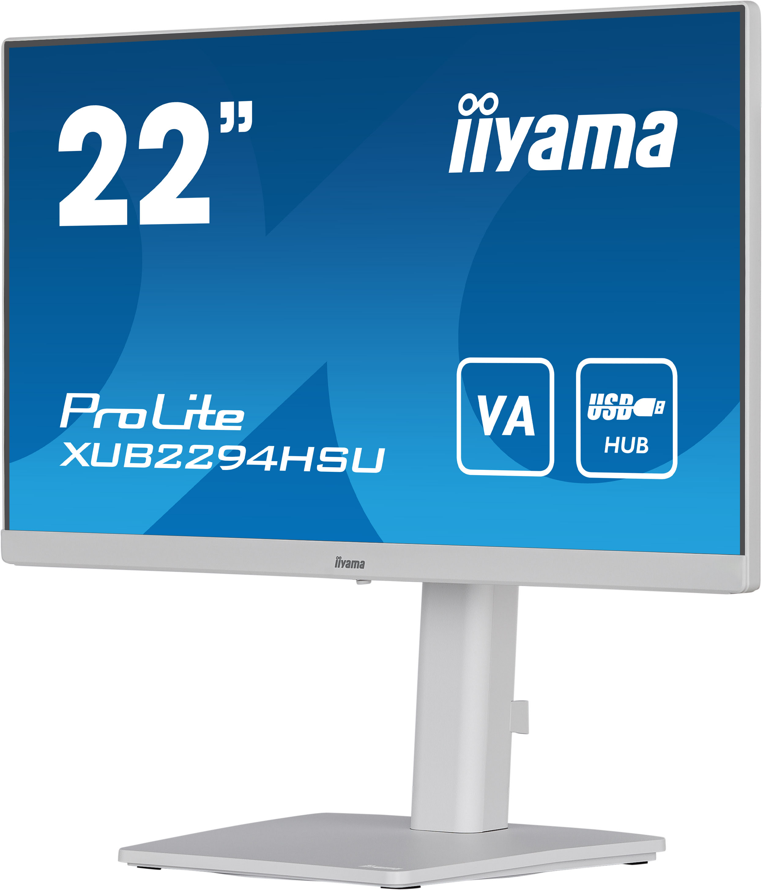 Iiyama 22"  XUB2294HSU-W2 - Ecran PC Iiyama - grosbill-pro.com - 2