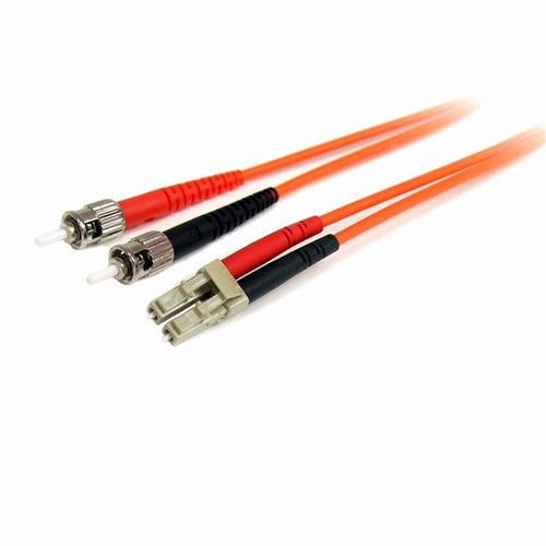 1m Multimode Fiber Patch Cable LC - ST - Achat / Vente sur grosbill-pro.com - 0
