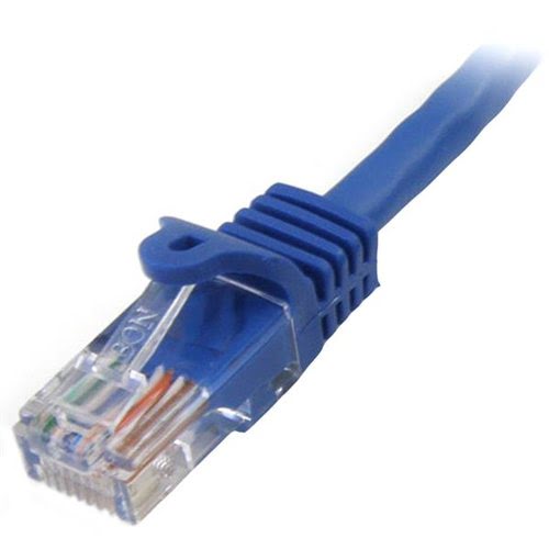 2m Blue Snagless UTP Cat5e Patch Cable - Achat / Vente sur grosbill-pro.com - 1