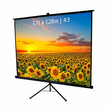 Ecran de projection trépied - réglable 40-120cm - Accessoire écran - 0