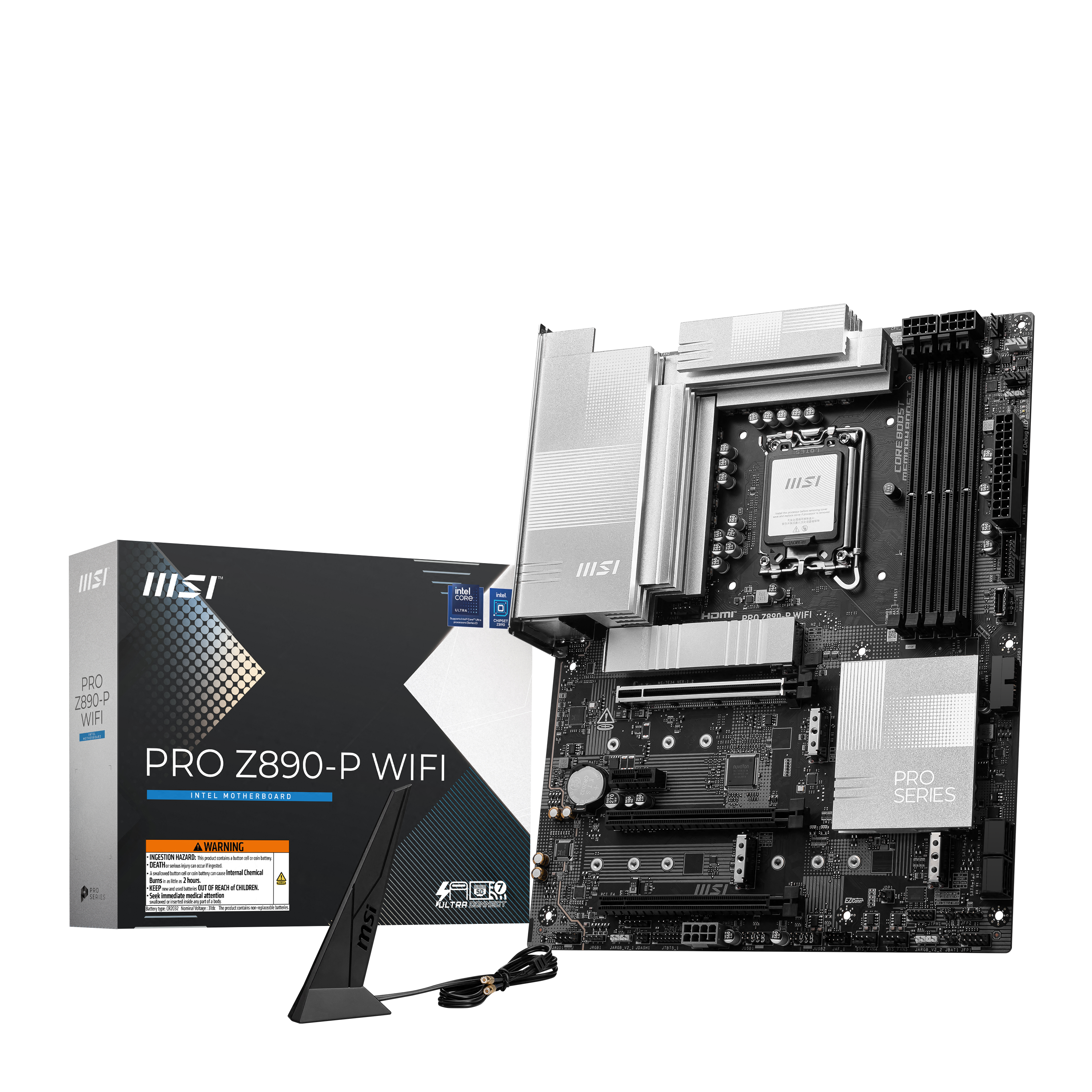 MSI PRO Z890-P WIFI ATX  - Carte mère MSI - grosbill-pro.com - 0