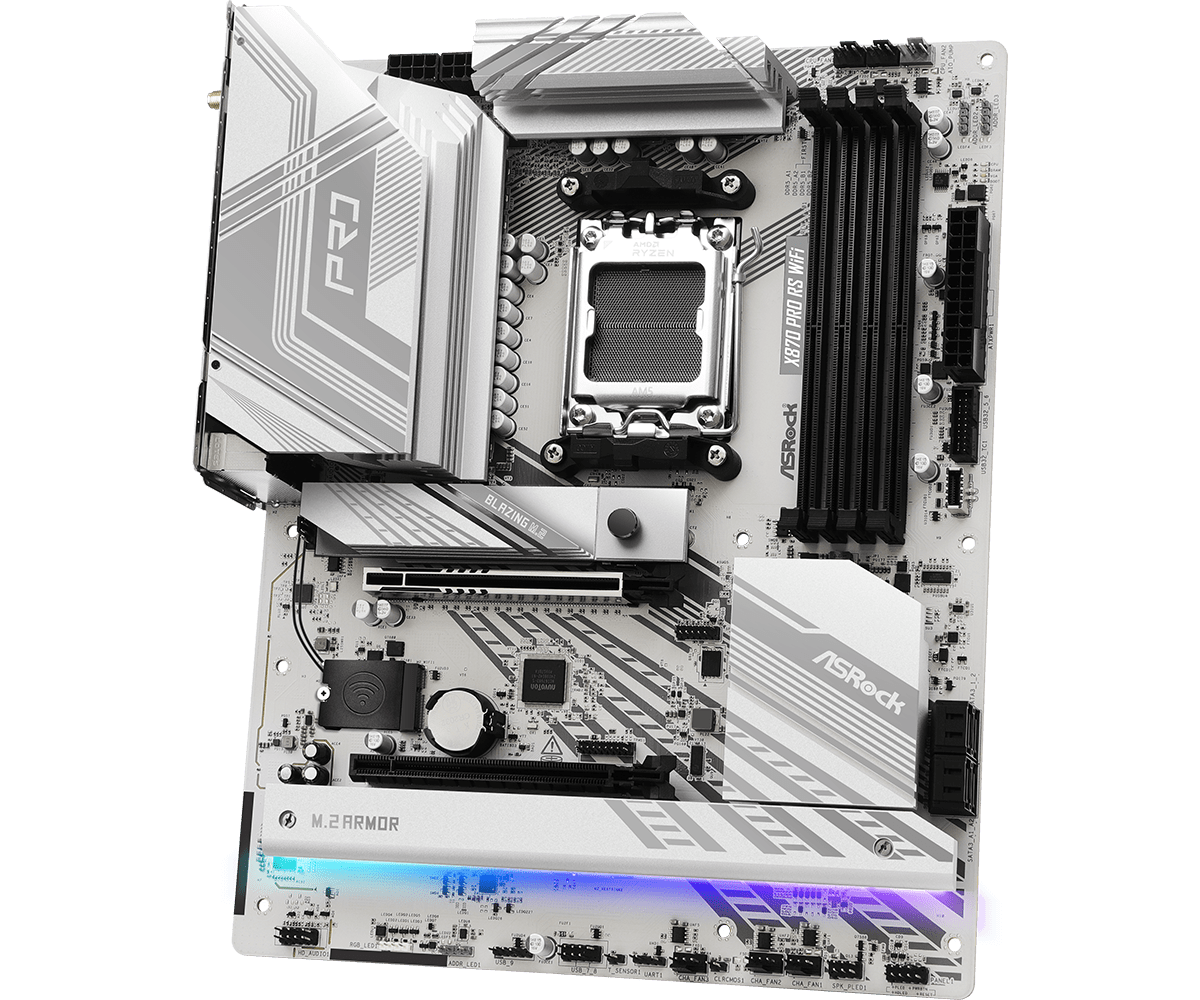 ASRock X870 PRO RS WIFI ATX  - Carte mère ASRock - grosbill-pro.com - 4