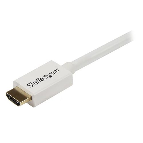 16 ft White CL3 In-wall HDMI Cable - M/M - Achat / Vente sur grosbill-pro.com - 1