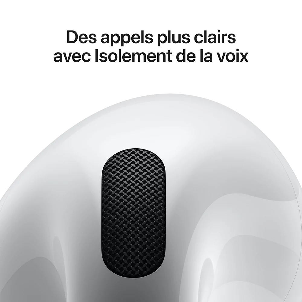 Ecouteur AirPods 4 - Accessoire téléphonie Apple - grosbill-pro.com - 4