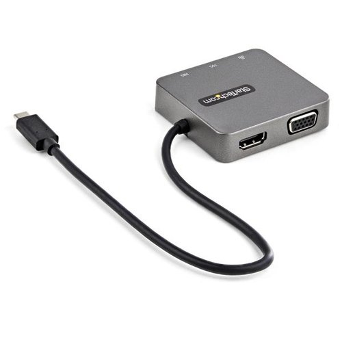 10Gbps USB-C Multiport Adapter HDMI/VGA - Achat / Vente sur grosbill-pro.com - 1