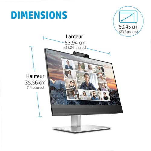 24IN/E24/G4USB-C/MONITOR/LCD/19 - Achat / Vente sur grosbill-pro.com - 13