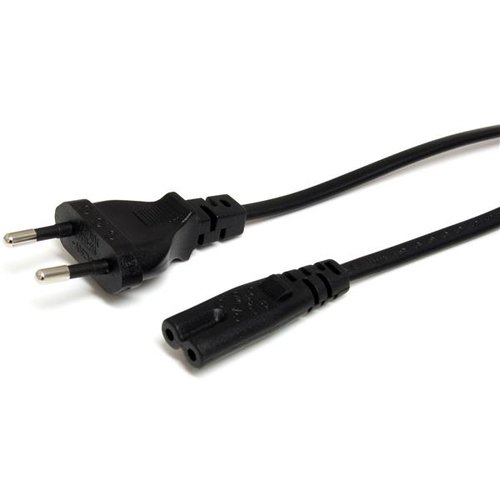 1m EU Plug to C7 Laptop Power Cord - Achat / Vente sur grosbill-pro.com - 0