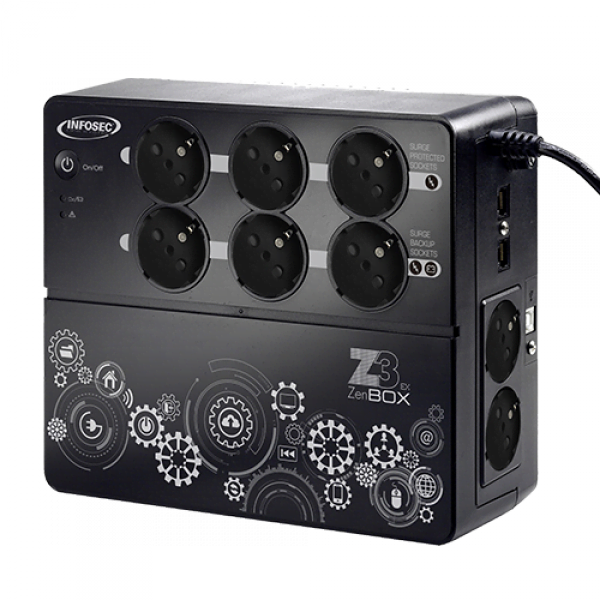 Z3 - Zenergy Box EX 700VA Haute Frequence SCHUKO - Onduleur Infosec - 0