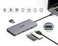 ADAPTATEUR TYPE-C 12-EN-1 : 2x USB 3.0 (HP.DSCAB.009) - Achat / Vente sur grosbill-pro.com - 2