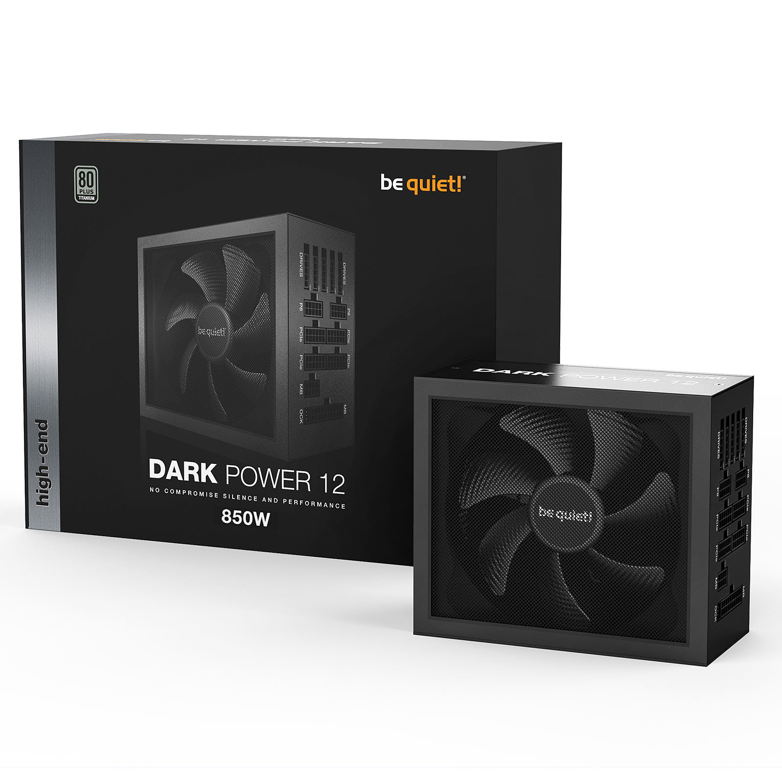 be quiet! Dark Power 12 80+ TITANIUM (850W) - Alimentation - 0