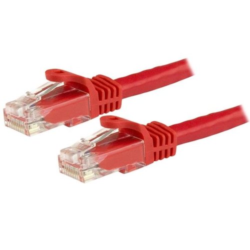 15 m Red Snagless Cat6 UTP Patch Cable - Achat / Vente sur grosbill-pro.com - 0