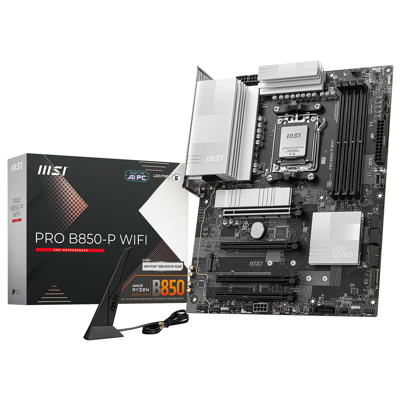 MSI PRO B850-P WIFI ATX  - Carte mère MSI - grosbill-pro.com - 0