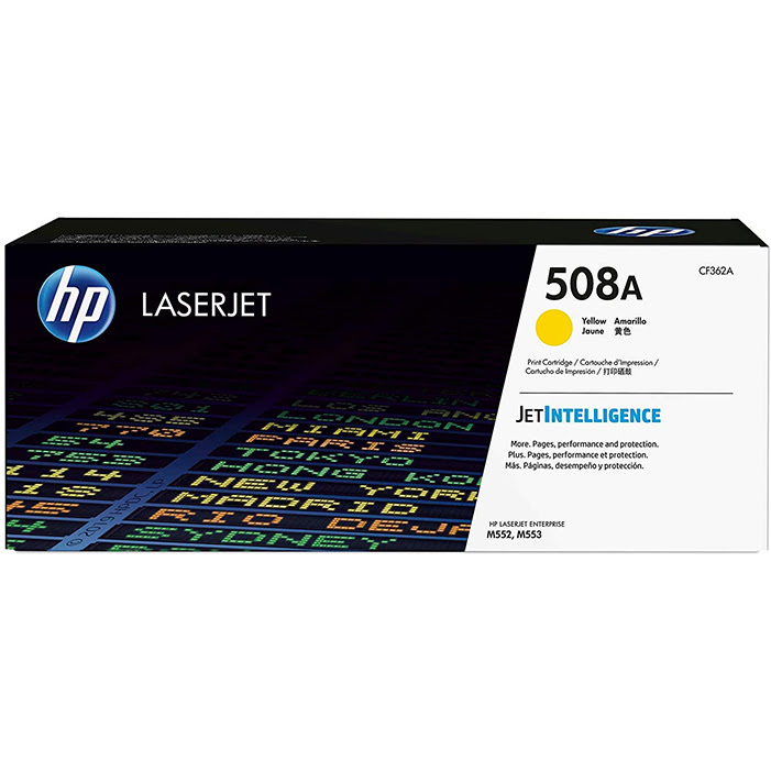 Toner Jaune 508A - CF362A pour imprimante Laser HP - 0