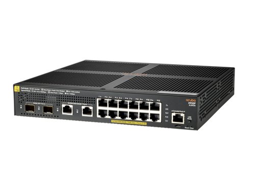 HPE Aruba 2930F 12G PoE+Swch Europe - E - Achat / Vente sur grosbill-pro.com - 1