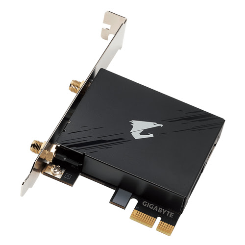 Gigabyte PCI-E BT5.2/WiFi 6E 2400Mbps - GC-WBAX210 - Carte réseau - 2