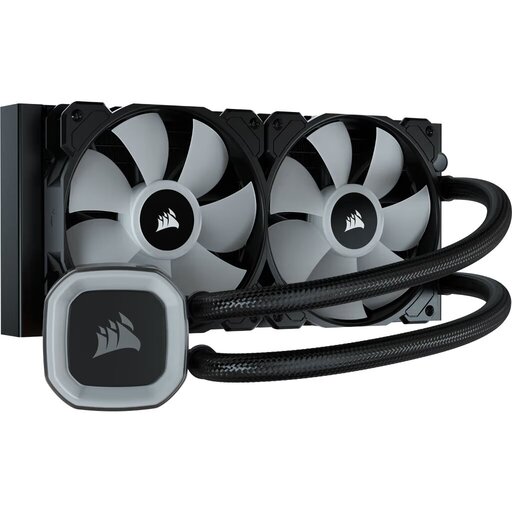 Corsair H100 RGB - 240mm - Watercooling Corsair - grosbill-pro.com - 1