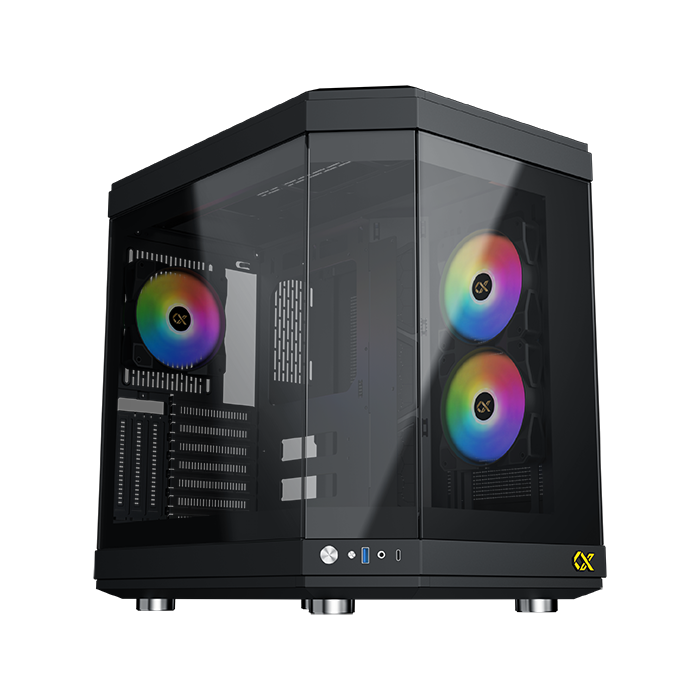 Xigmatek Cubi MT/SansAlim/E-ATX Noir - Boîtier PC Xigmatek - 0