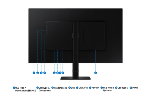 Samsung 32"  LS32D800UAUXEN - Ecran PC Samsung - grosbill-pro.com - 8