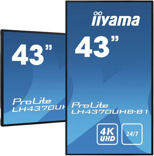Iiyama LH4370UHB-B1 (LH4370UHB-B1) - Achat / Vente Affichage dynamique sur grosbill-pro.com - 3