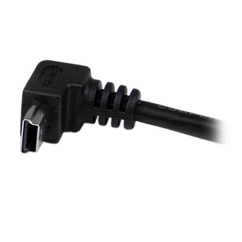 2m USB to Down Angle Mini USB Cable - Achat / Vente sur grosbill-pro.com - 4