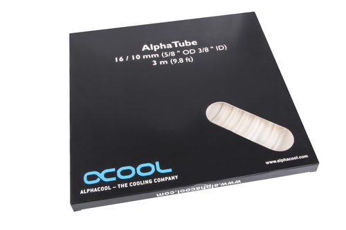 Alphacool AlphaTube Souple HF 16/10mm - Ultra Clear 3m - Watercooling - 2