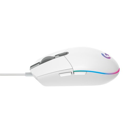 logitech g203 mouse white