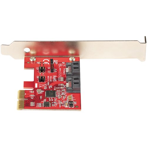 SATA PCIe Card 2 Ports 6Gbps SATA RAID - Achat / Vente sur grosbill-pro.com - 3