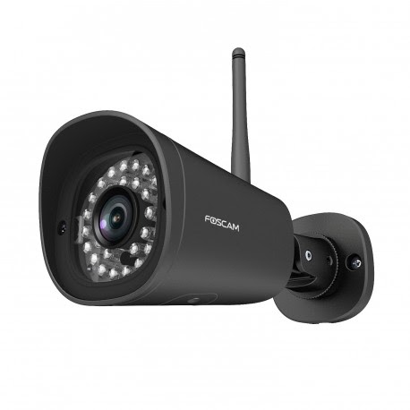 Foscam FI9902P Outdoor WiFi Bullet - 2MP/IP66/Black (FI9902P Black) - Achat / Vente Caméra réseau sur grosbill-pro.com - 0