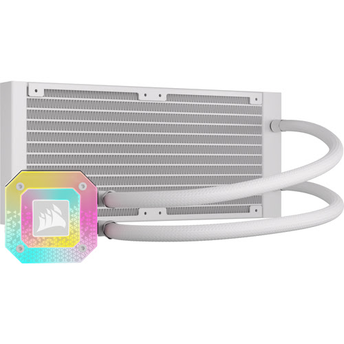 Corsair iCUE H100i ELITE CAPELLIX White XT - 240mm - Watercooling - 1