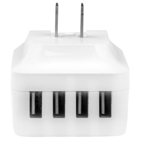 4-Port USB Wall Charger 34W/6.8A - Achat / Vente sur grosbill-pro.com - 2