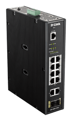 Grosbill Switch D-Link 8 Ports PoE Gigabit + 2 Ports SFP - Manageable   