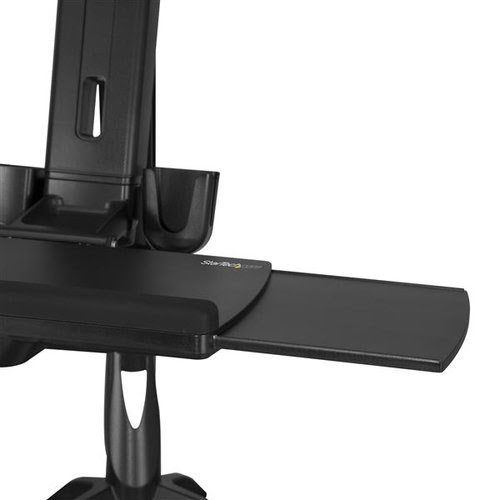 Sit Stand Dual Monitor Arm - Adjustable - Achat / Vente sur grosbill-pro.com - 2