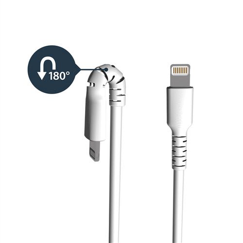 Cable USB to Lightning MFi Certified 1m - Achat / Vente sur grosbill-pro.com - 2