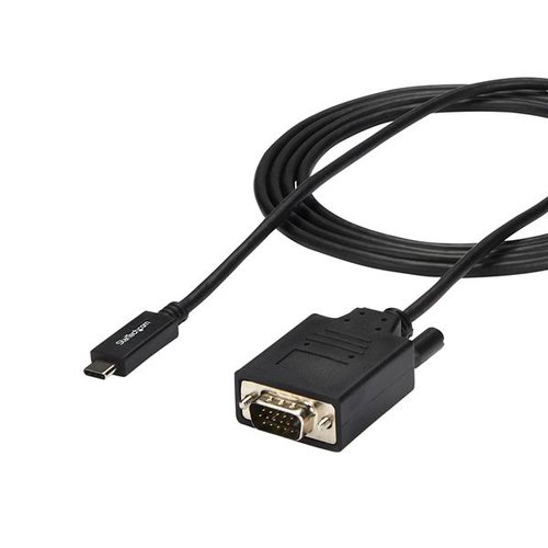 2m 1.8m USB C to VGA Cable - Achat / Vente sur grosbill-pro.com - 2