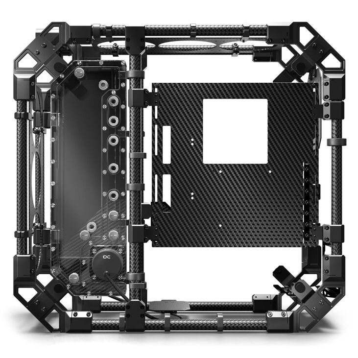 Alphacool Apex Pro Skeleton Carbon  - Boîtier PC Alphacool - 1