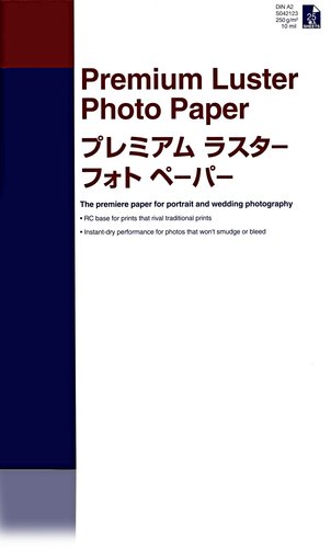 Grosbill Papier imprimante Epson Paper/Prem Luster Photo A2 250gm2 25sh