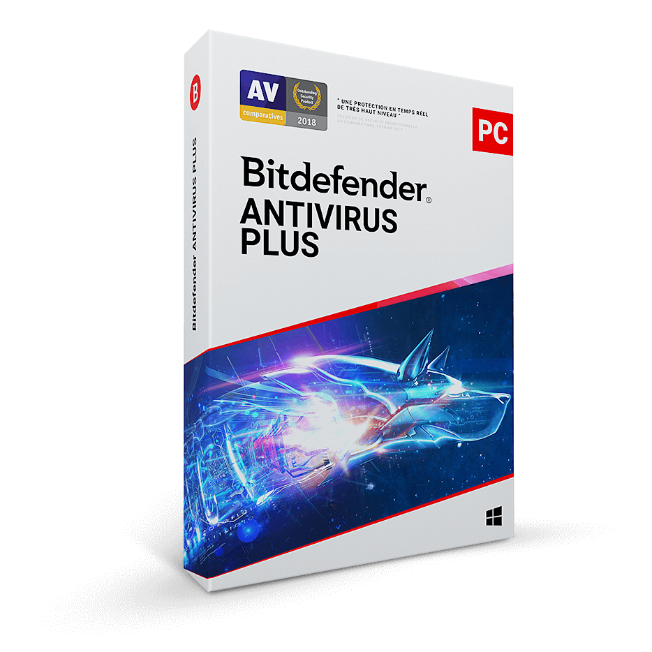 Bitdefender Antivirus Plus - 2 Ans / 3 PC - Logiciel sécurité - 0