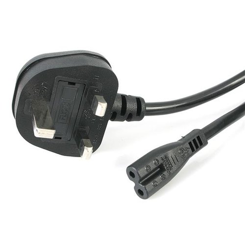 1m UK Plug to C7 Power Cord - Achat / Vente sur grosbill-pro.com - 0