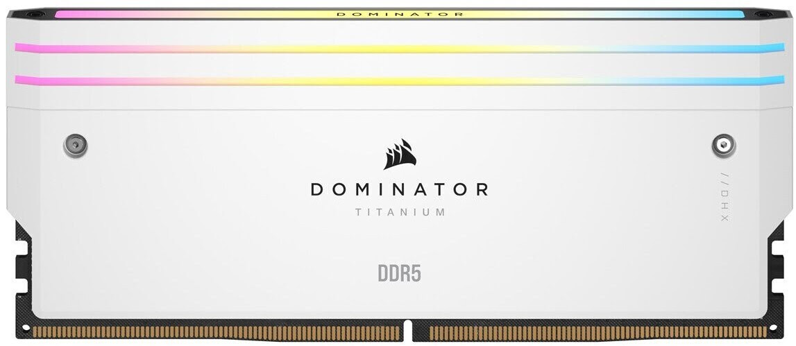 Corsair Dominator Titanium RGB 64Go (2x32Go) DDR5 6600MHz - Mémoire PC Corsair sur grosbill-pro.com - 1