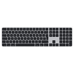 Grosbill Clavier PC Apple Magic Keyboard Argent, Noir