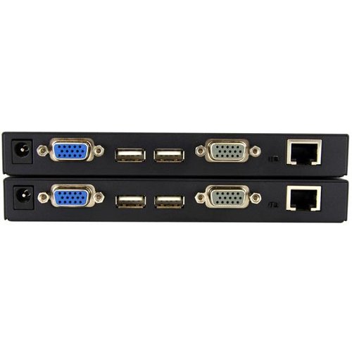 USB VGA KVM Console Extender over Cat5 - Achat / Vente sur grosbill-pro.com - 2