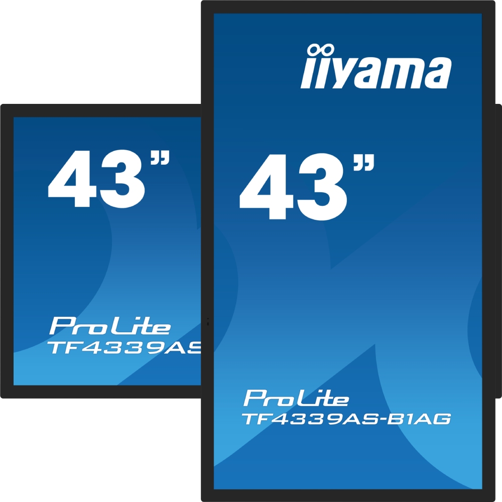 Iiyama ProLite TF4339AS-B1AG - 43" Tactile 4K 24/7 Android ( TF4339AS-B1AG) - Achat / Vente Affichage collaboratif sur grosbill-pro.com - 0