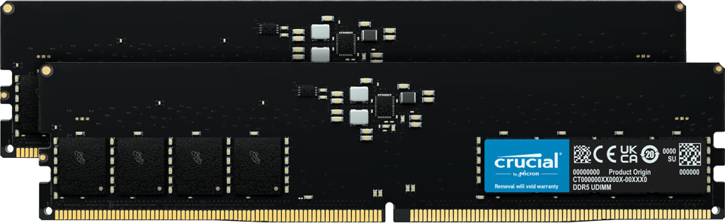 Crucial PRO 64Go (2x32Go) DDR5 5600 - Mémoire PC Crucial sur grosbill-pro.com - 0