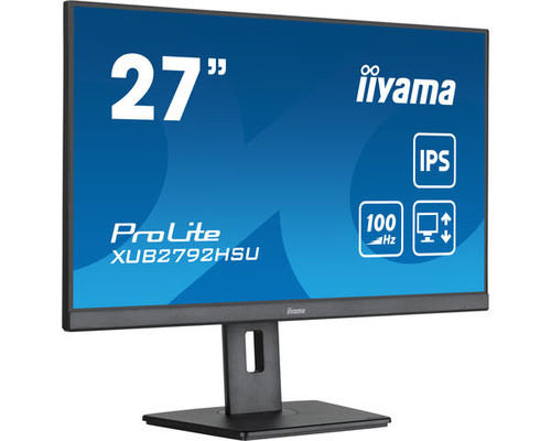 Grosbill Ecran PC Iiyama XUB2792HSU-B6 27" FHD/100Hz/0.4ms/IPS/FreeSync