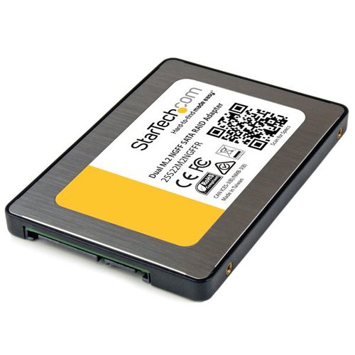 ADAPTATEUR 2X SSD M.2 NGFF VERS - Achat / Vente sur grosbill-pro.com - 0